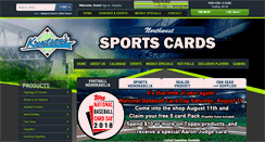 Desktop Screenshot of nw-sportscards.com